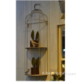 Tieyi Birdcage Wall Hanging Wall Decorativo Birdcage Soggiorno Decorativo Flower Rack Decorato Birdcage Pigeon